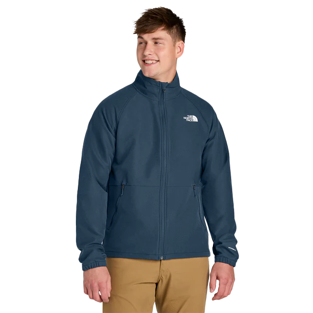 The North Face Shady Blue Dark Heather Barr Lake Soft Shell Jacket