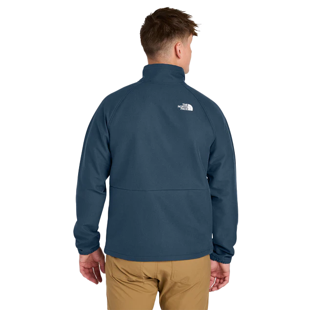 The North Face Shady Blue Dark Heather Barr Lake Soft Shell Jacket - Image 2
