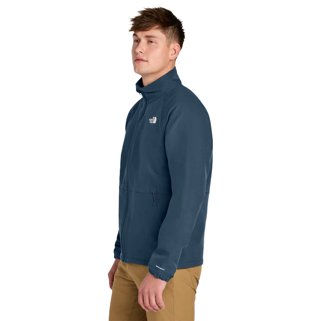 The North Face Shady Blue Dark Heather Barr Lake Soft Shell Jacket - Image 3