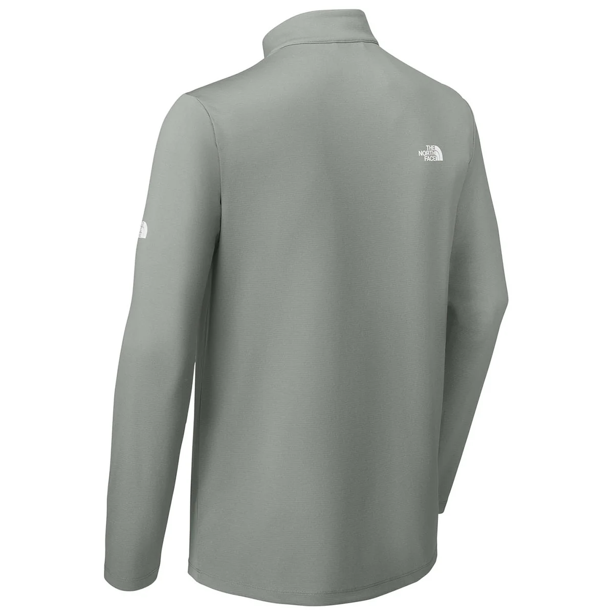 The North Face Men's Meld Grey Heather Ambition 1/4-Zip - Image 2
