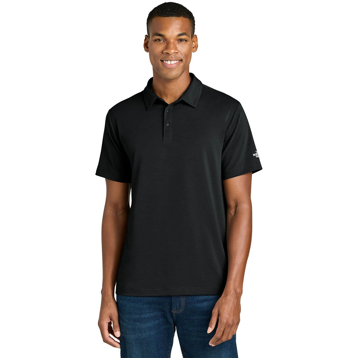 The North Face Men's TNF Black Canyon Crest Polo - Image 3
