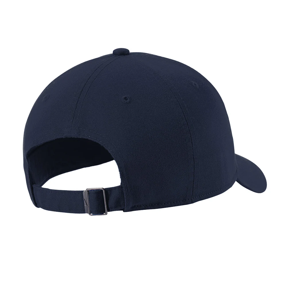 Nike College Navy Heritage Cotton Twill Cap - Image 3