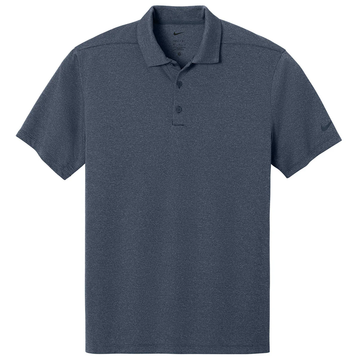 Nike Men's Navy Heather Dri-FIT Smooth Heather Polo