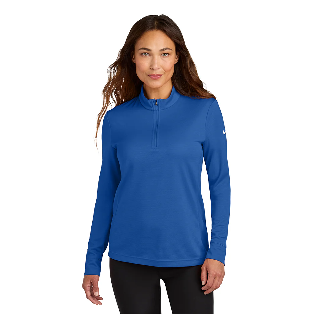 Nike Women's Game Royal Essential 1/2-Zip Cover-Up - Image 3