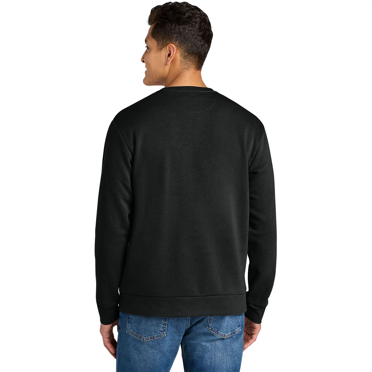 Next Level Men's Black Santa Barbara Pocket Sweatshirt - Image 4
