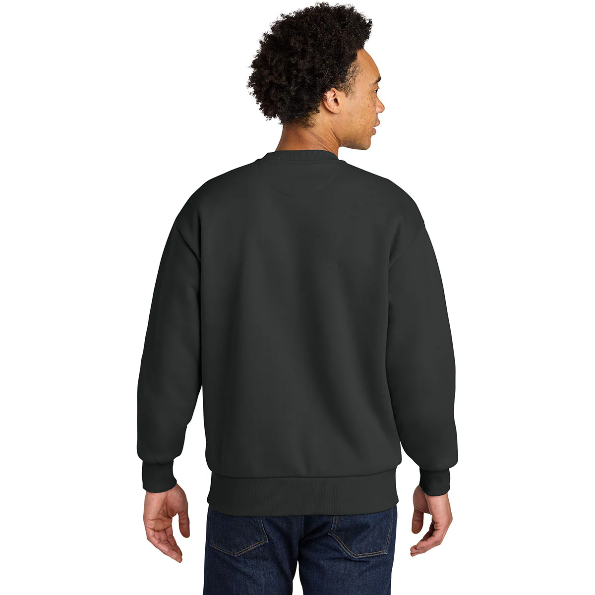 Next Level Men's Graphite Black Heavyweight Sweatshirt - Image 4