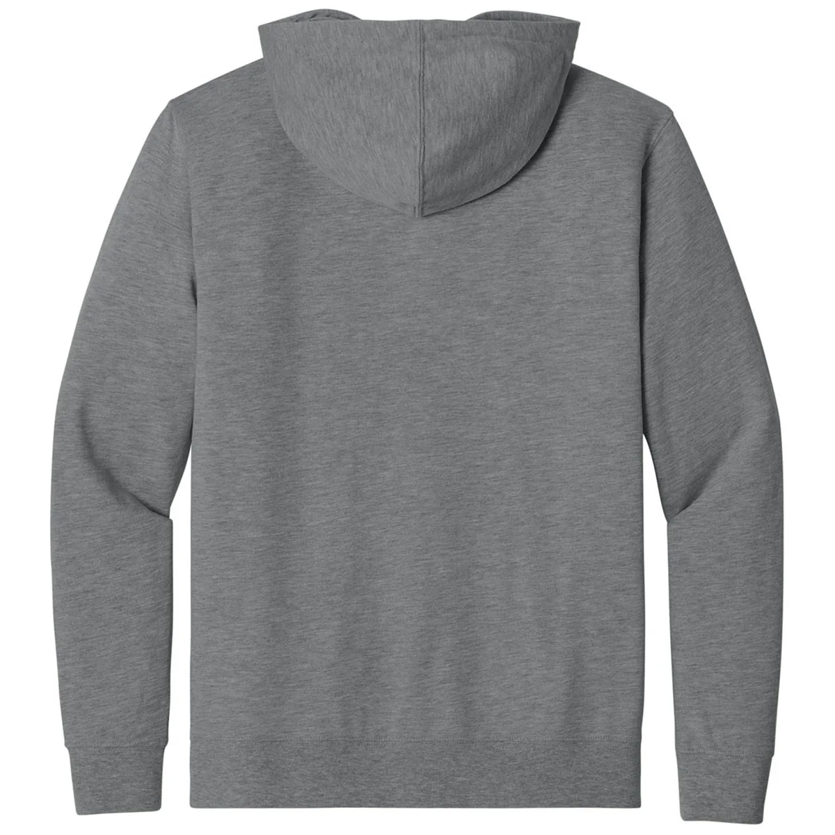 Next Level Men's Heather Gray/Heather Gray Laguna Hoodie - Image 2