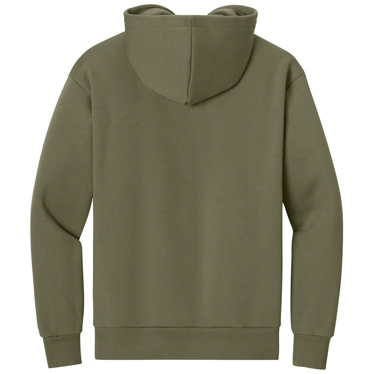 Next Level Men's Light Olive Heavyweight Hoodie - Image 2