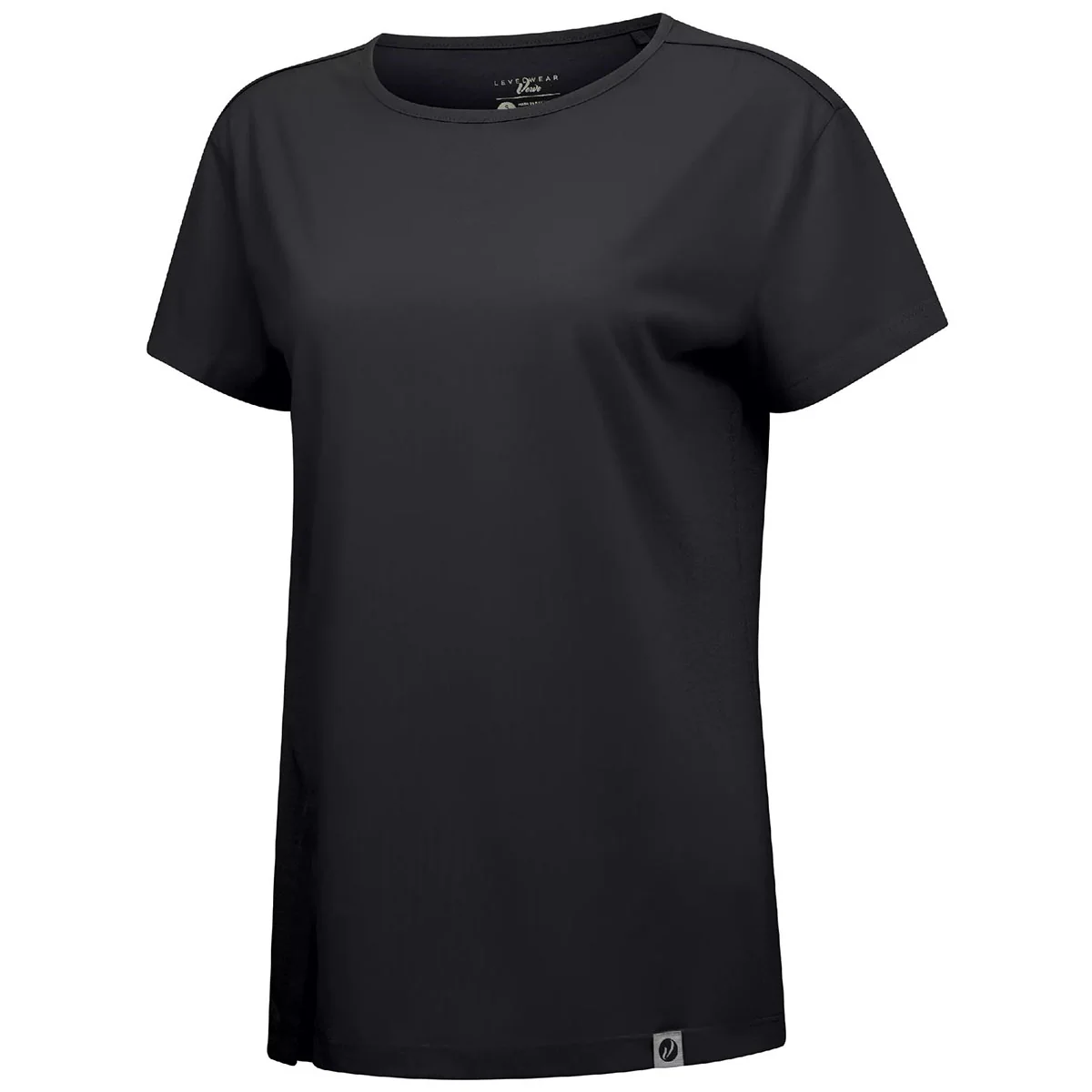 Verve Women's Black Influx Short Sleeve Tee - Image 3