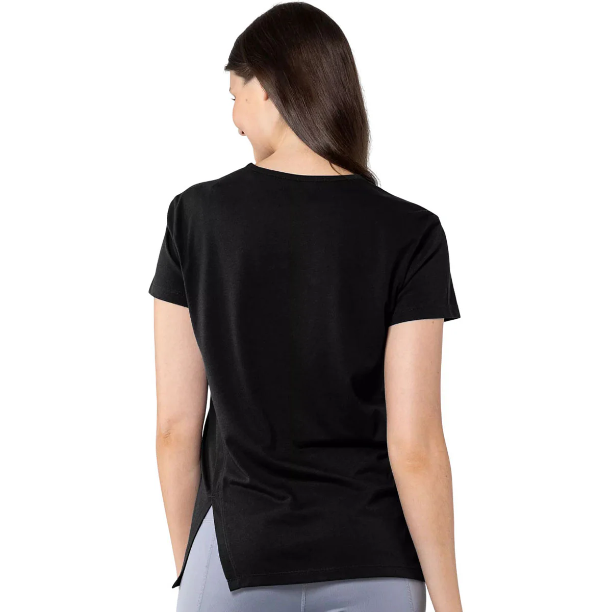 Verve Women's Black Influx Short Sleeve Tee - Image 5