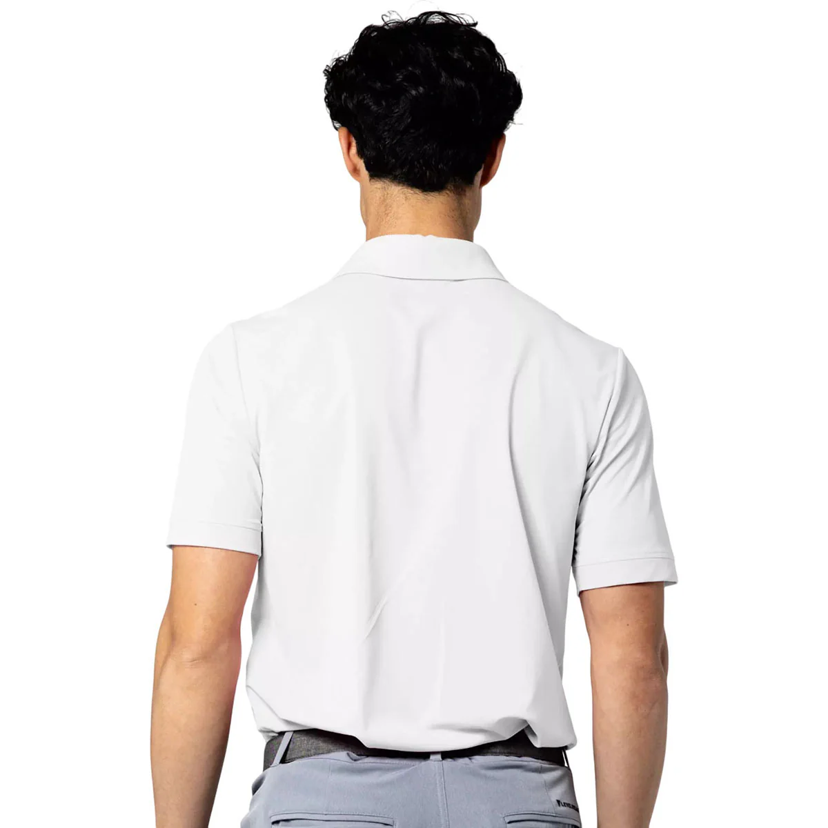 Levelwear Men's White Eternal Polo - Image 5