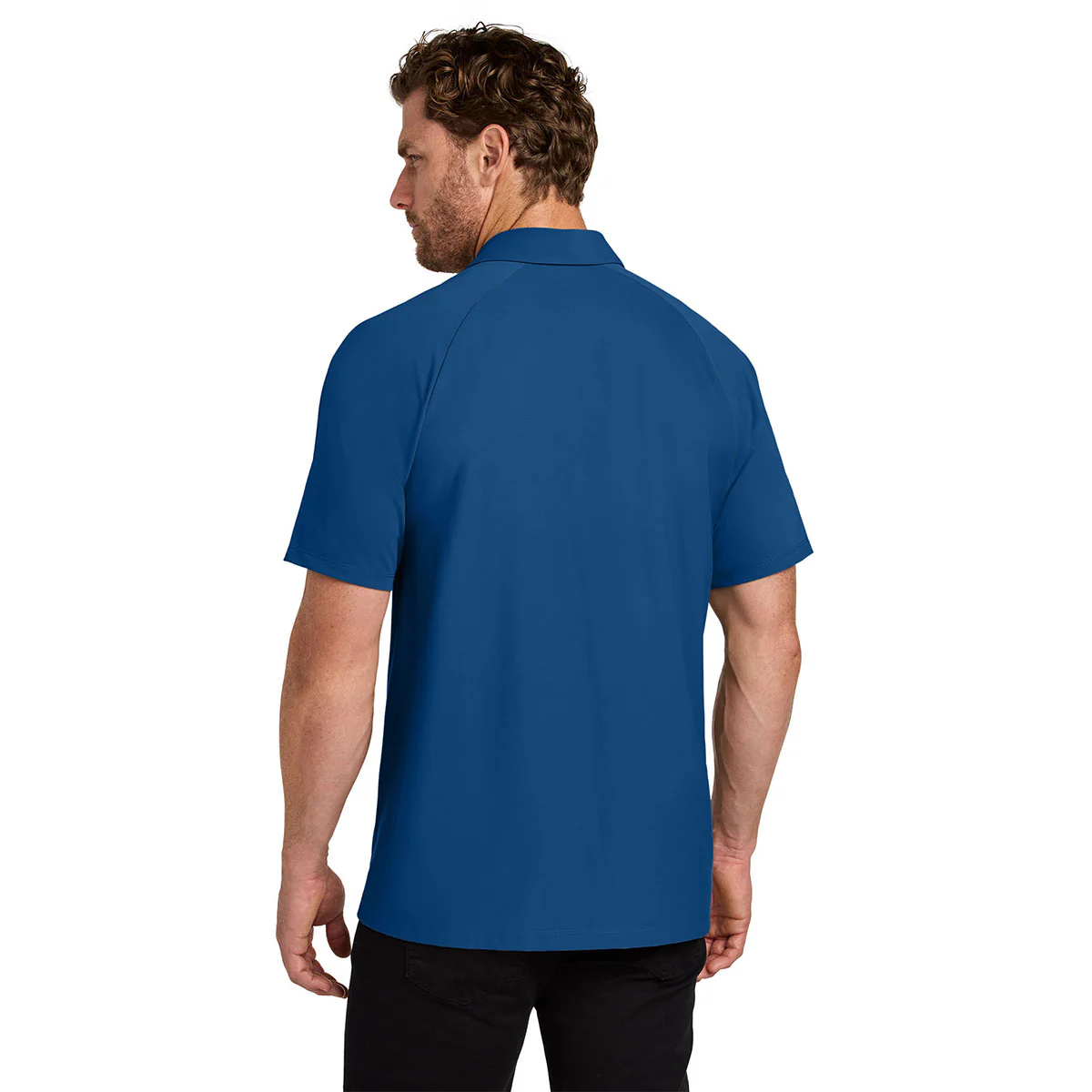 OGIO Men's Force Blue Envision Polo - Image 4