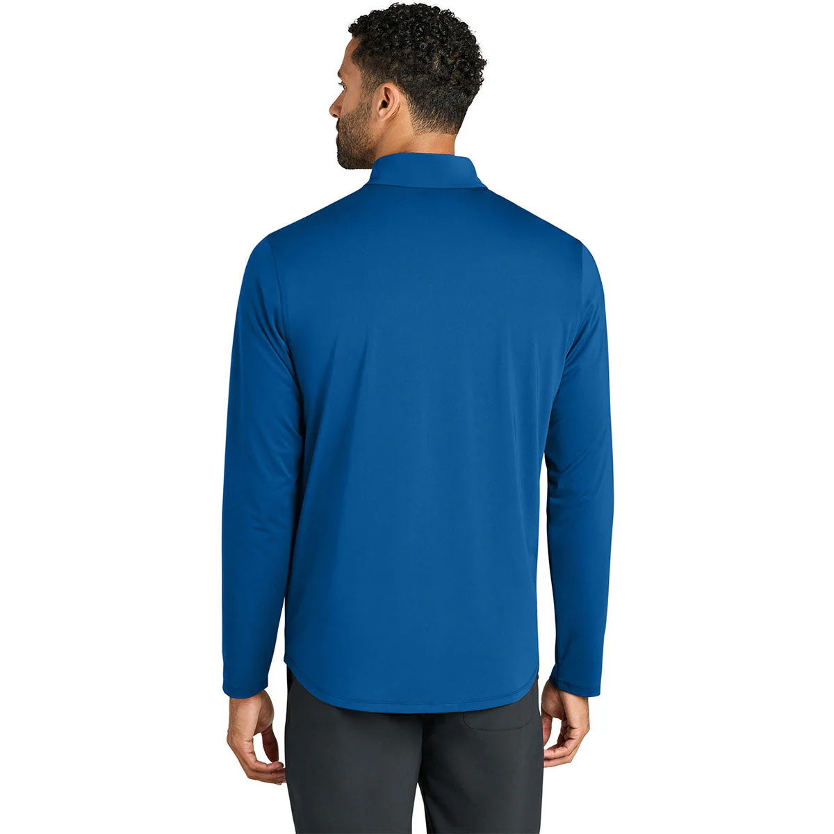OGIO Men's Cobalt Blue Regain 1/4-Zip - Image 4
