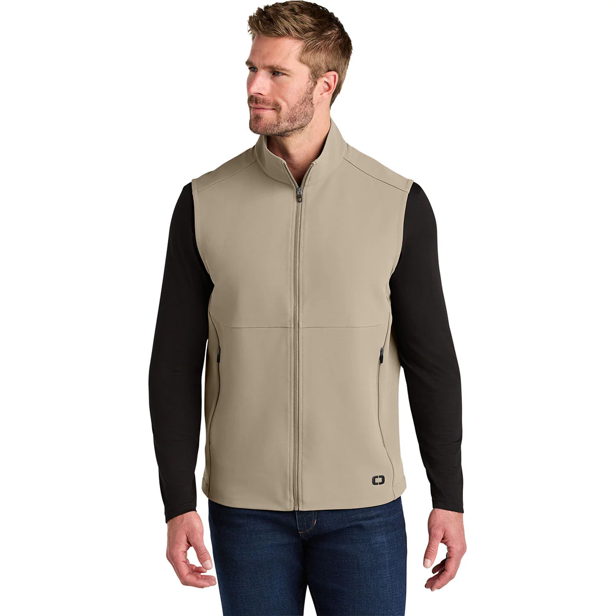 OGIO Men's Sahara Kinetic Soft Shell Vest - Image 3