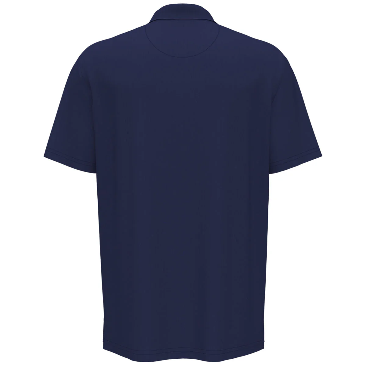Original Penguin Men's Black Iris/Blue Heather Oxford Polo - Image 2