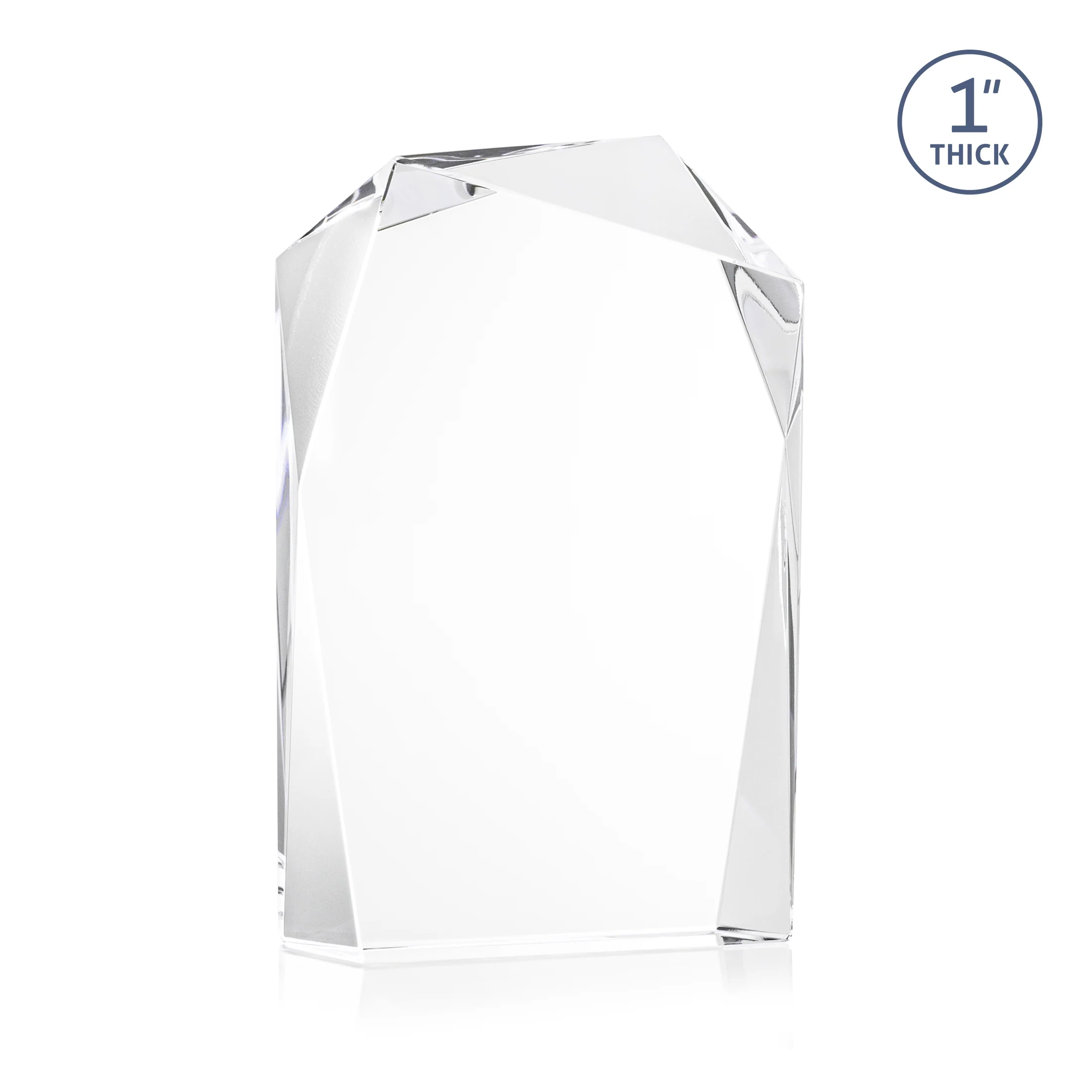 St. Regis Clear Donvale Award - 4.5" x 7" x 1.125"
