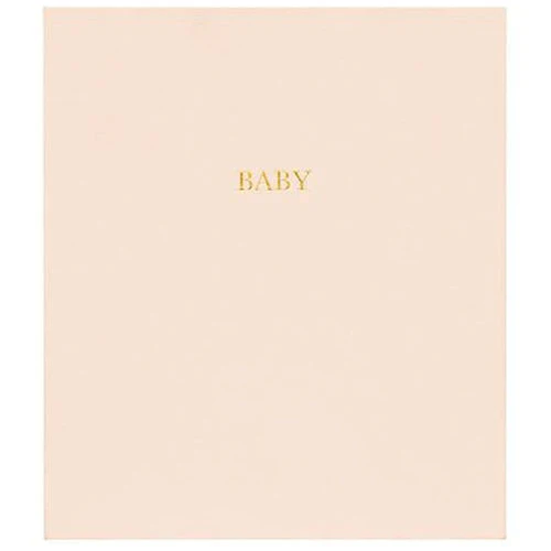 Sugar Paper Pale Pink Baby Book