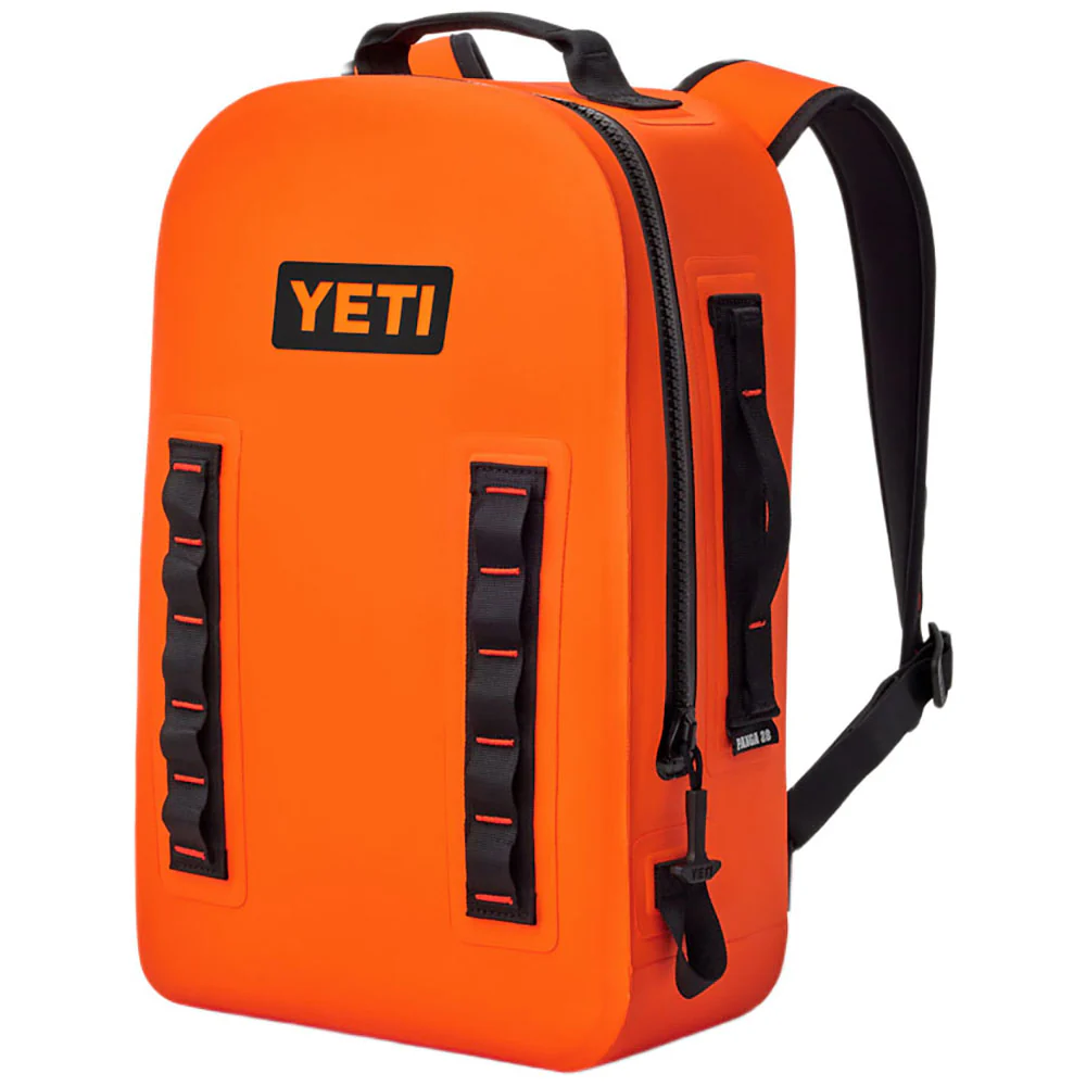 YETI Orange/ Black Panga 28L Waterproof Backpack - Image 3