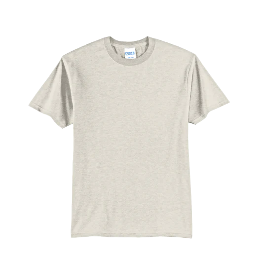 Port & Company Men's Oatmeal Heather Core Blend Tee