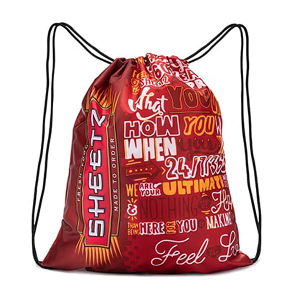 Pop Promos White Drawstring Bags - Image 3