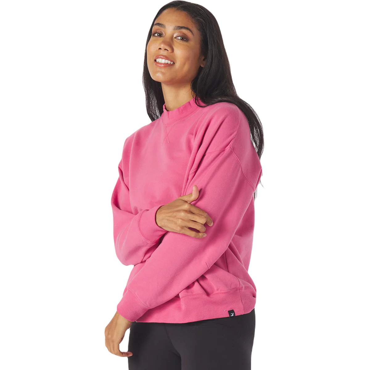 Glyder Women's Sorbet Vintage Oversized Crew - Image 3