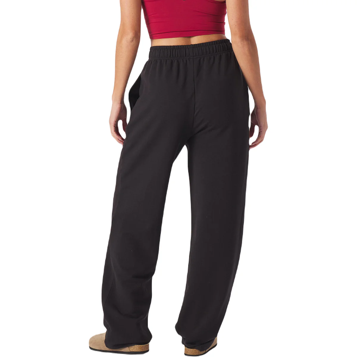 Glyder Women's Black Straight Leg Sweatpant - Image 3
