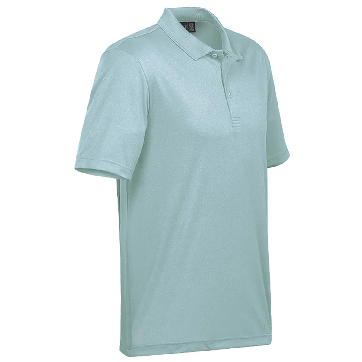 Stormtech Men's Ice Blue Eclipse H2X-Dry Pique Polo - Image 3