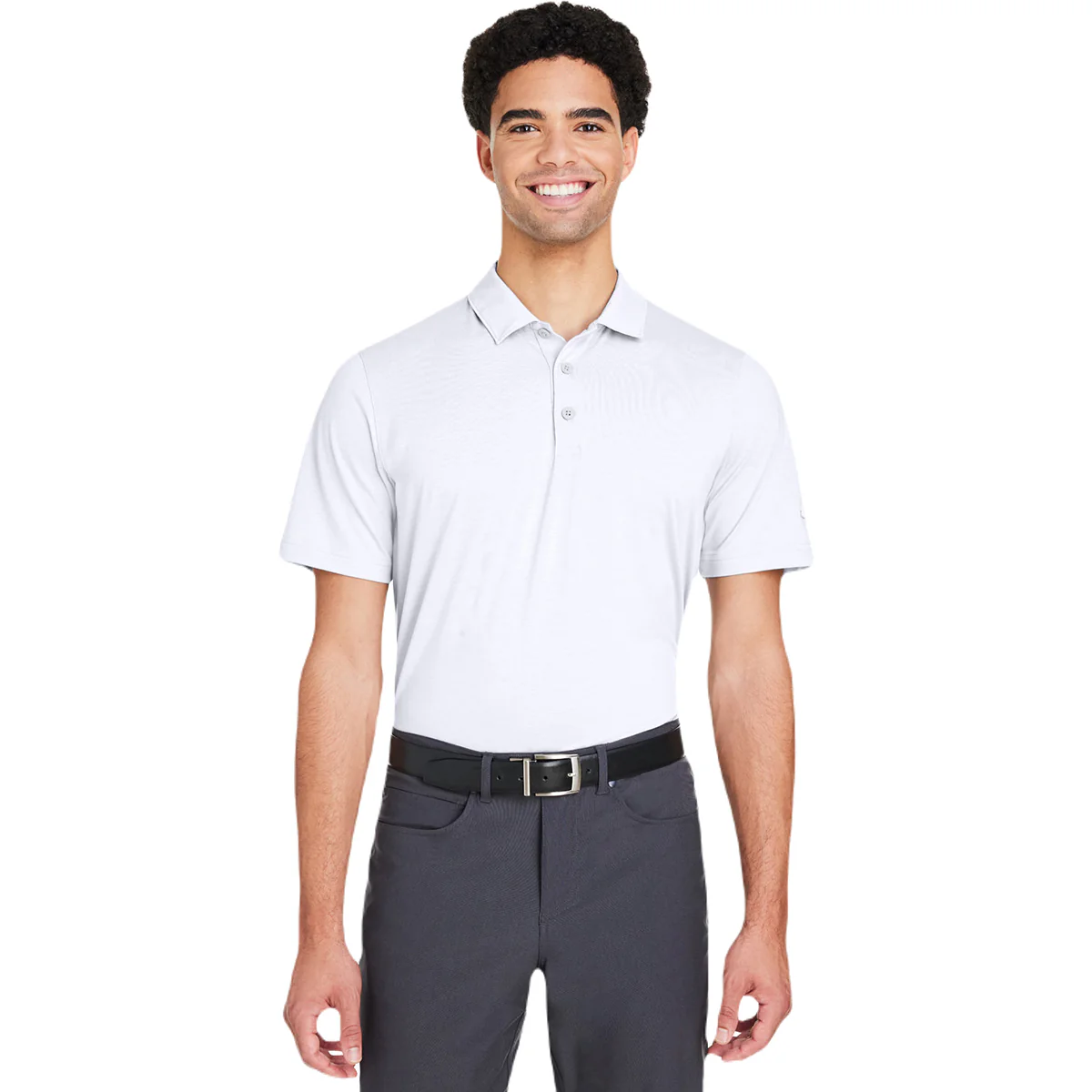Puma Golf Men's Bright White Bandon Polo - Image 4