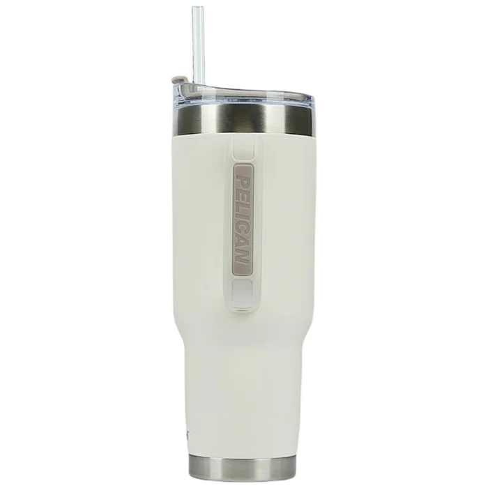 Pelican Cream Porter 40 oz. Recycled Double Wall Stainless Steel Travel Tumbler - Image 2