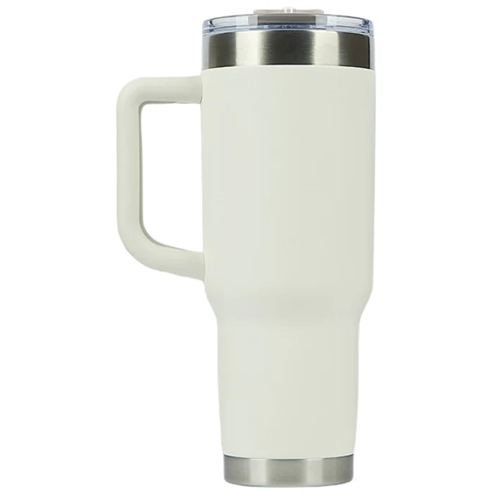 Pelican Cream Porter 40 oz. Recycled Double Wall Stainless Steel Travel Tumbler - Image 3
