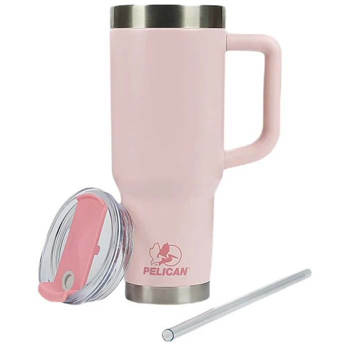 Pelican Blush Porter 40 oz. Recycled Double Wall Stainless Steel Travel Tumbler - Image 4