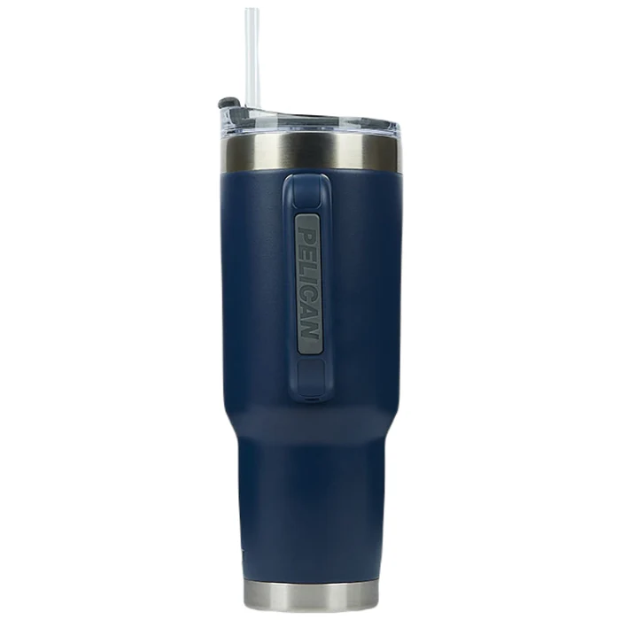 Pelican Navy Porter 40 oz. Recycled Double Wall Stainless Steel Travel Tumbler - Image 2