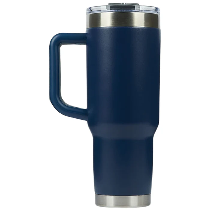 Pelican Navy Porter 40 oz. Recycled Double Wall Stainless Steel Travel Tumbler - Image 3