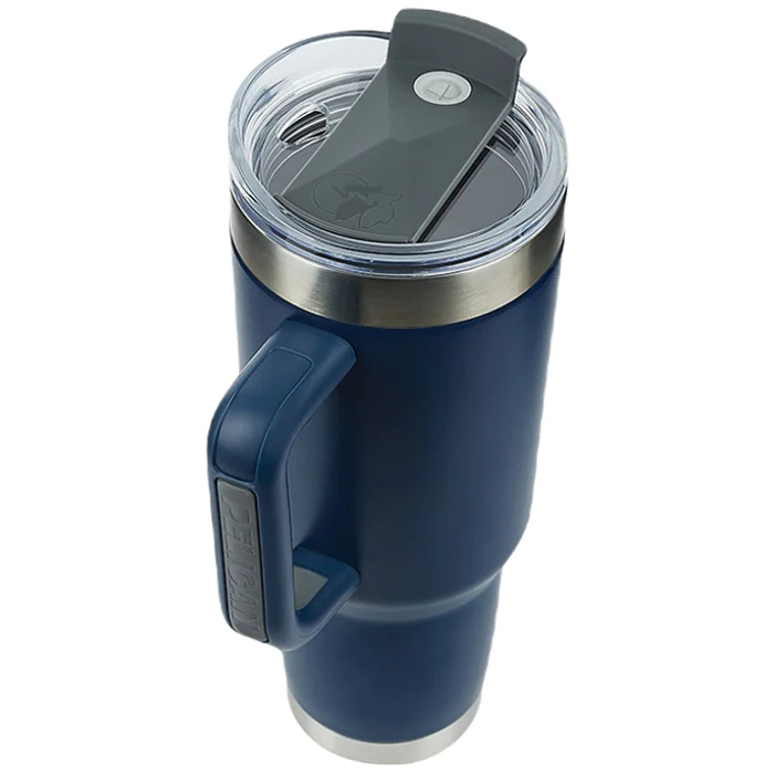 Pelican Navy Porter 40 oz. Recycled Double Wall Stainless Steel Travel Tumbler - Image 5