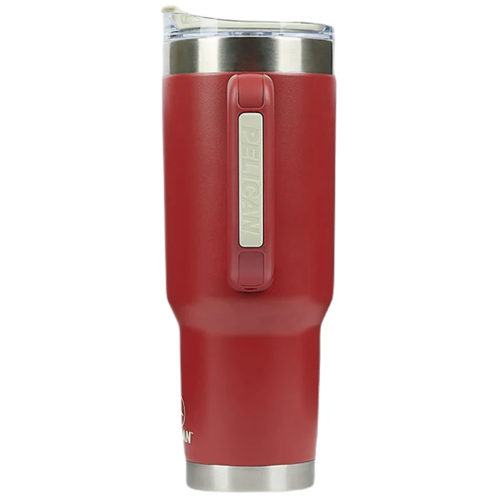 Pelican Red Porter 40 oz. Recycled Double Wall Stainless Steel Travel Tumbler - Image 2