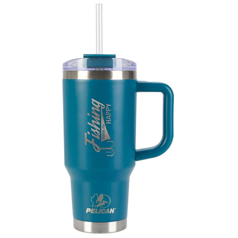 Pelican Porter Blue 30 oz. Recycled Double Wall Stainless Steel Travel Tumbler - Image 2