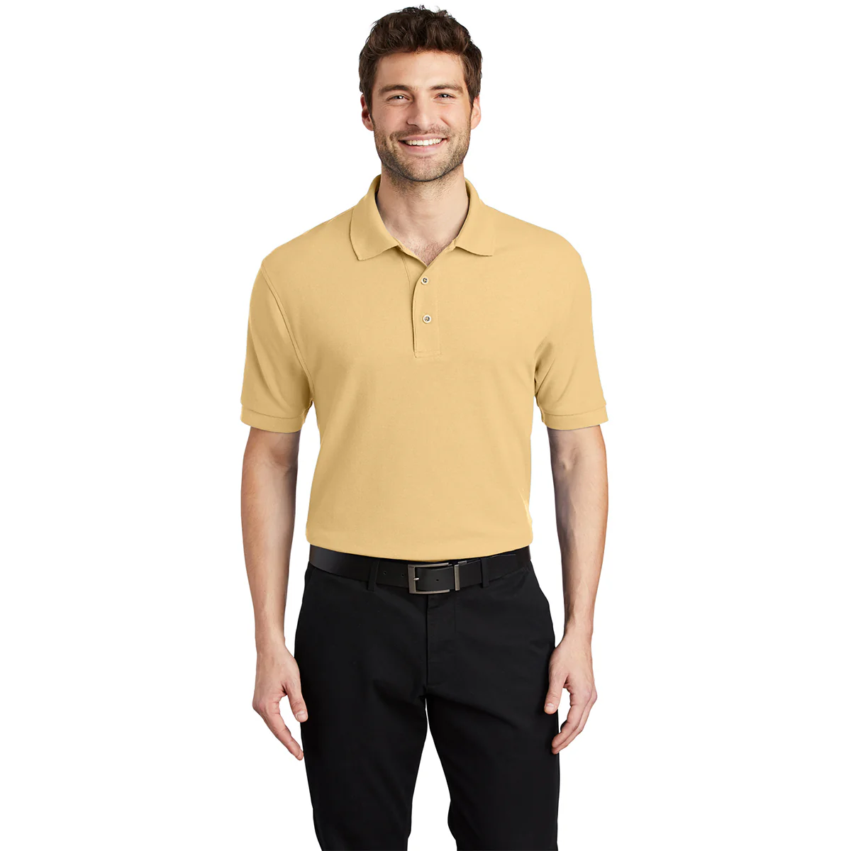 Port Authority Men's Banana Silk Touch Polo - Image 3