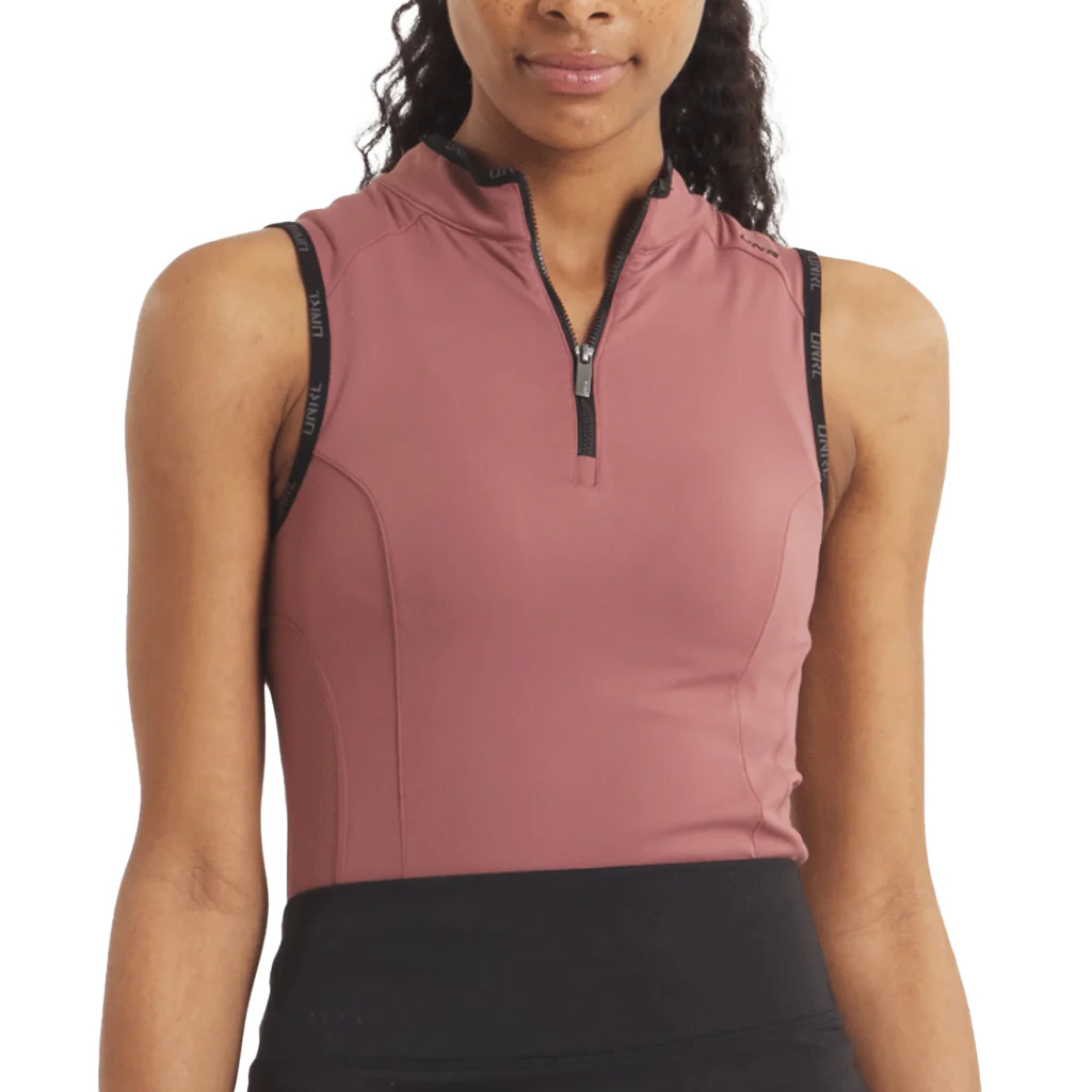 UNRL Women's Rosewood Performa Sleeveless Polo - Image 3