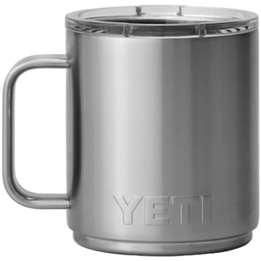 YETI Stainless Rambler 10 oz Stackable Mug with Durasip Ceramic Lining - Image 2
