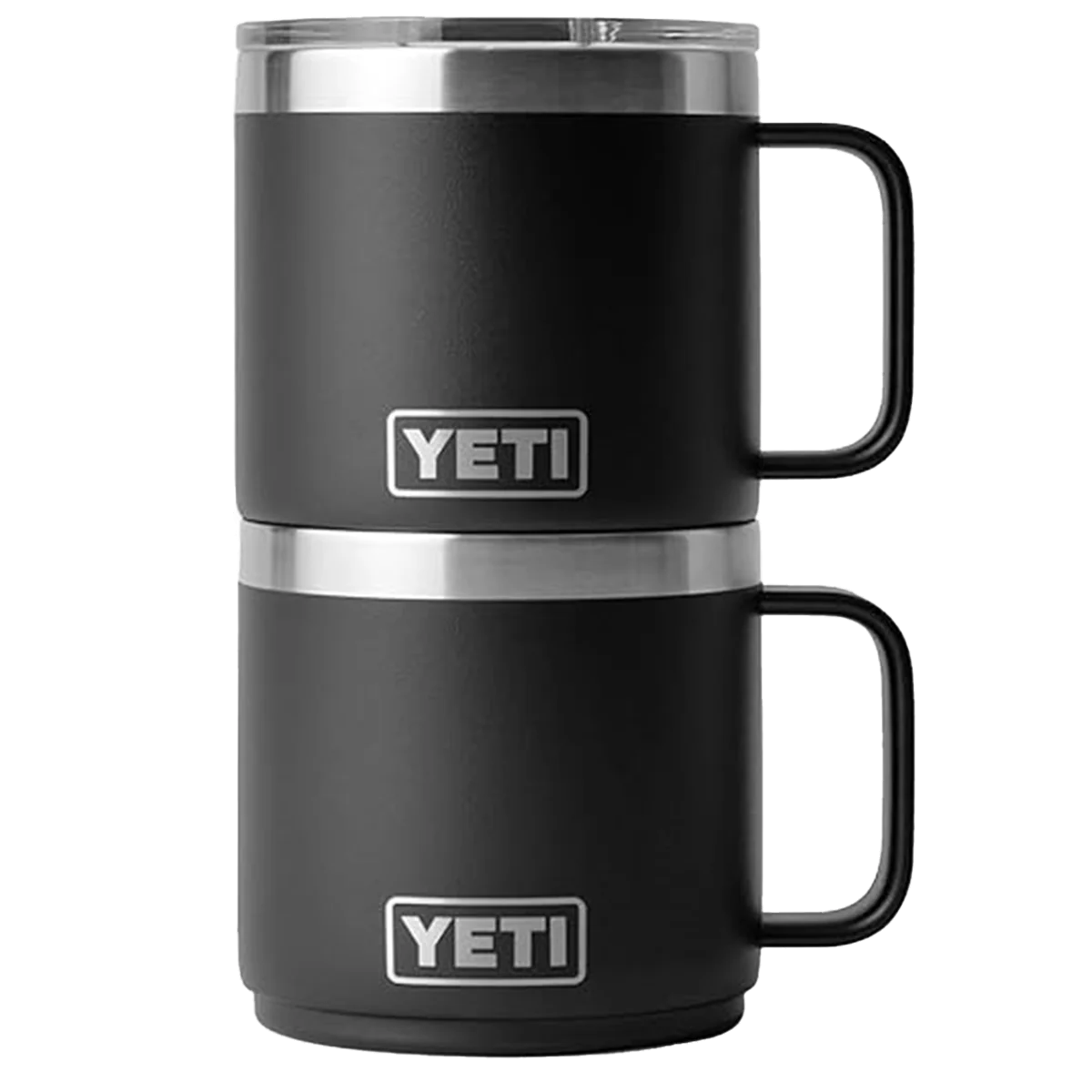 48-Hour YETI Black Rambler 14 oz Stackable Mug - Image 4
