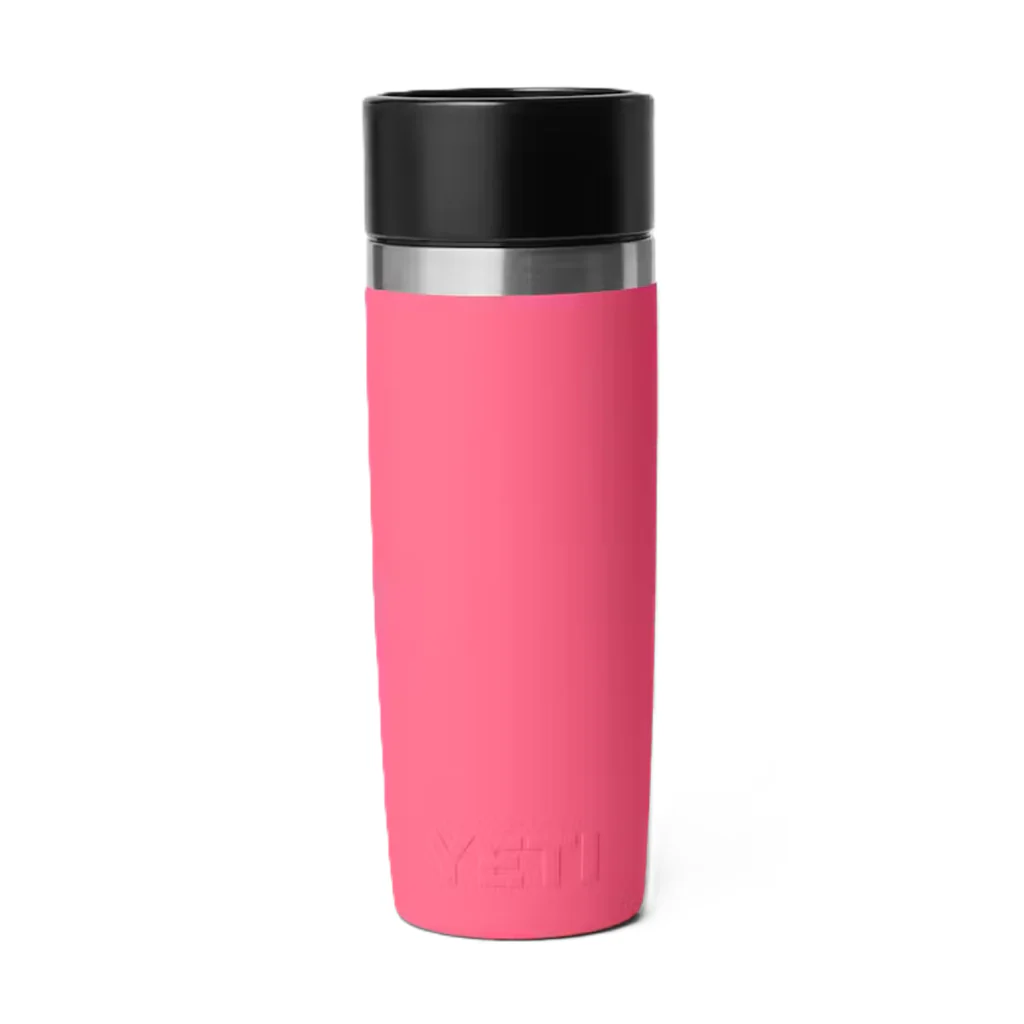 YETI Tropical Pink Rambler 16 oz Travel Water Bottle with Commuter Cap - Image 2