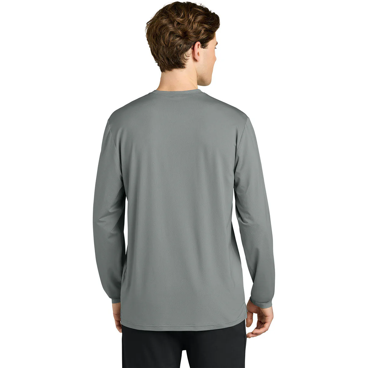 Richardson Men's Grey Clutch Long Sleeve Tee - Image 4
