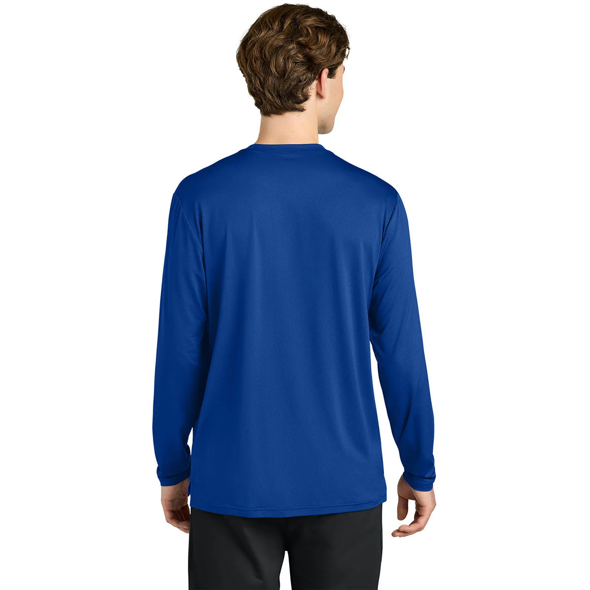 Richardson Men's Royal Clutch Long Sleeve Tee - Image 4