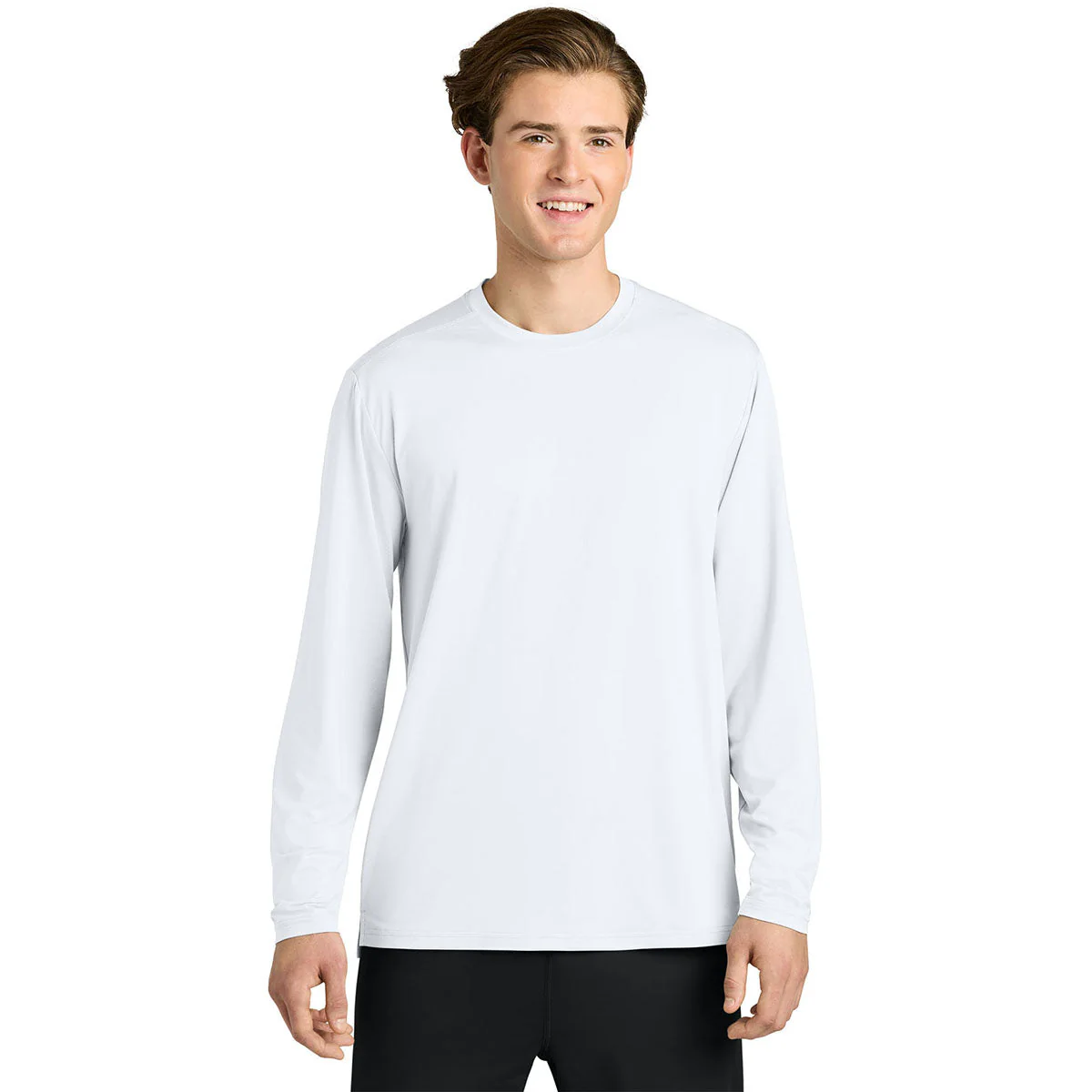 Richardson Men's White Clutch Long Sleeve Tee - Image 3