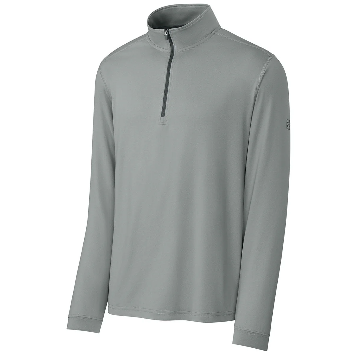 Richardson Men's Grey Vertex 1/4-Zip Pullover