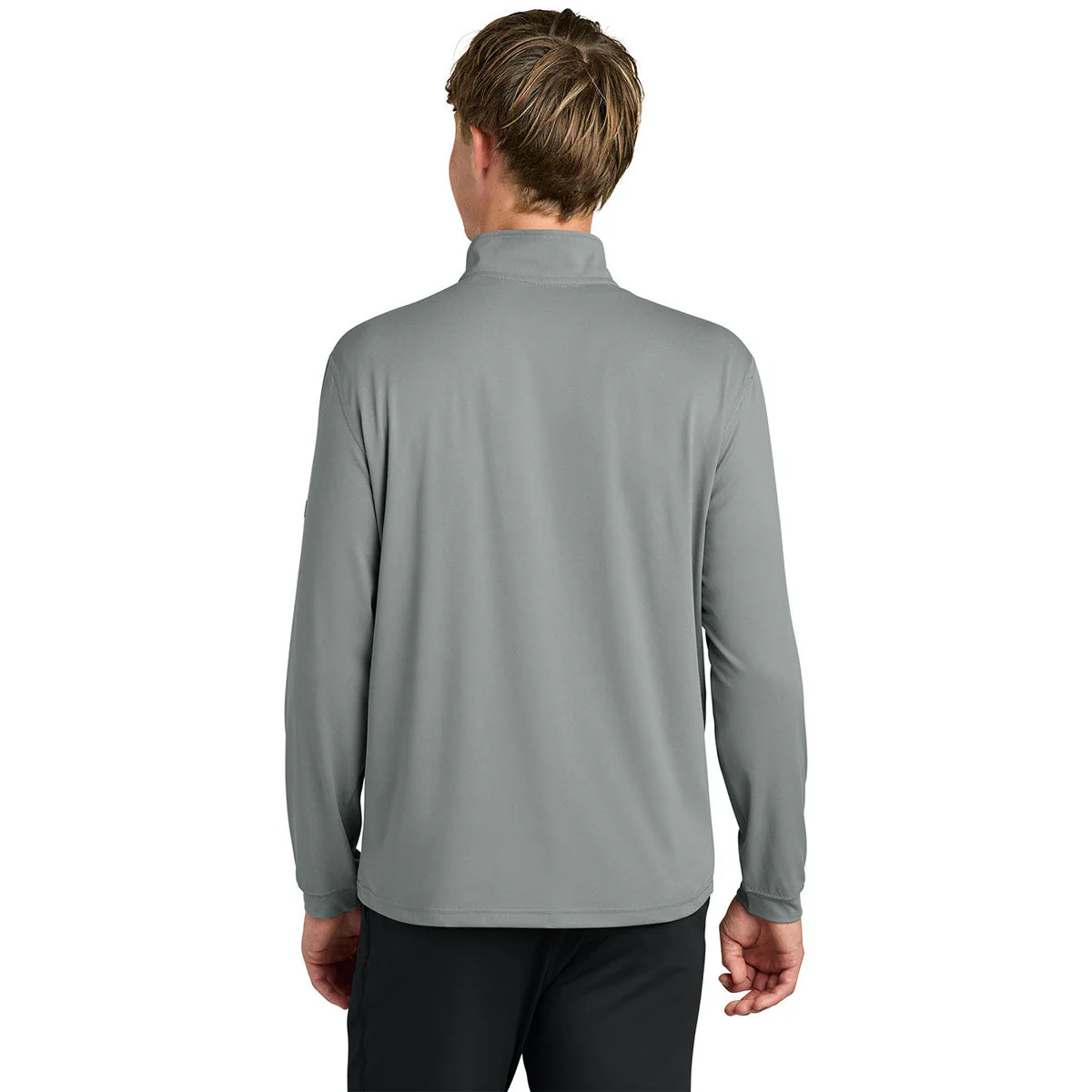 Richardson Men's Grey Vertex 1/4-Zip Pullover - Image 4