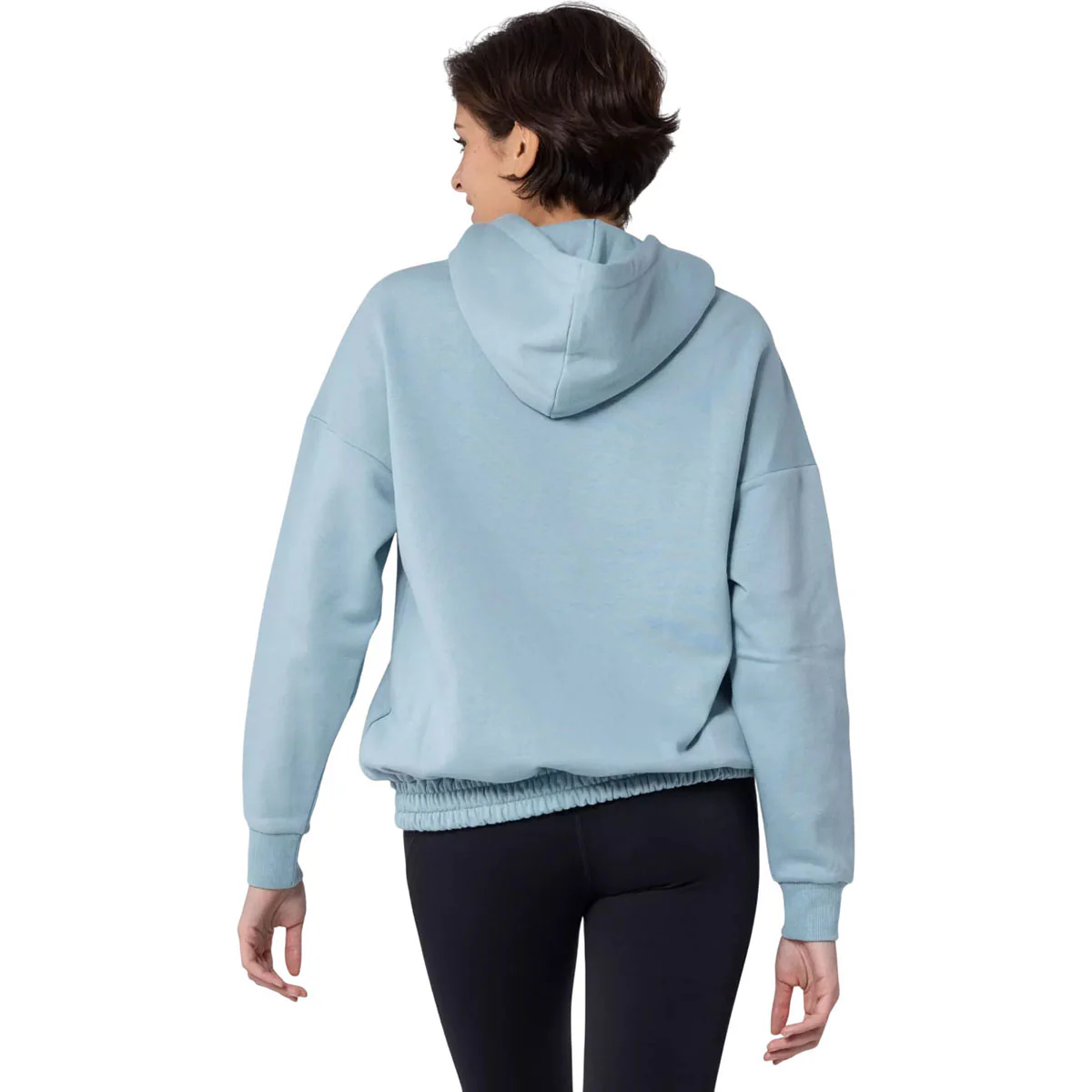 Levelwear Women's Stone Blue Waterfall Hoody - Image 5