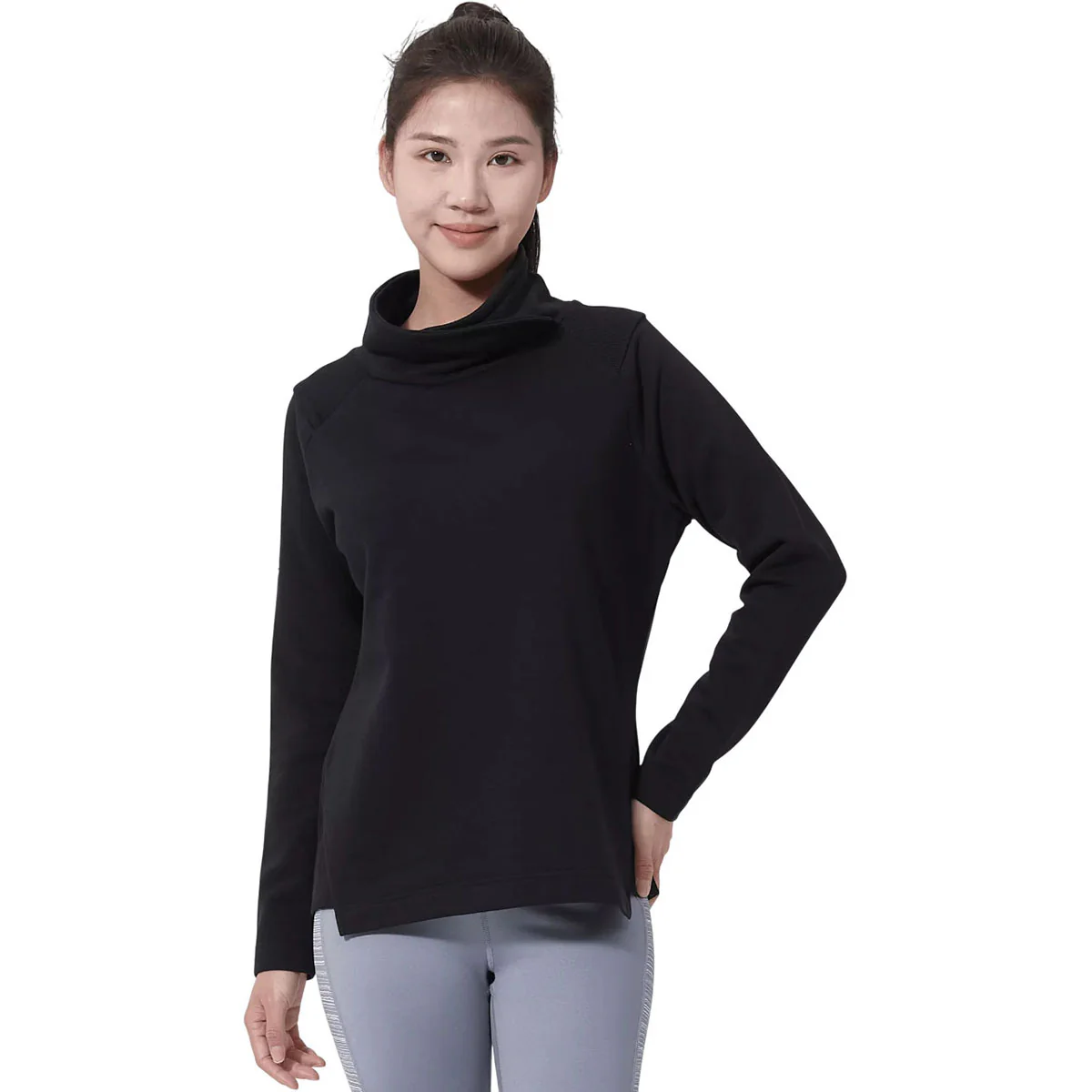 Verve Women's Black Advance Sweatshirt - Image 4