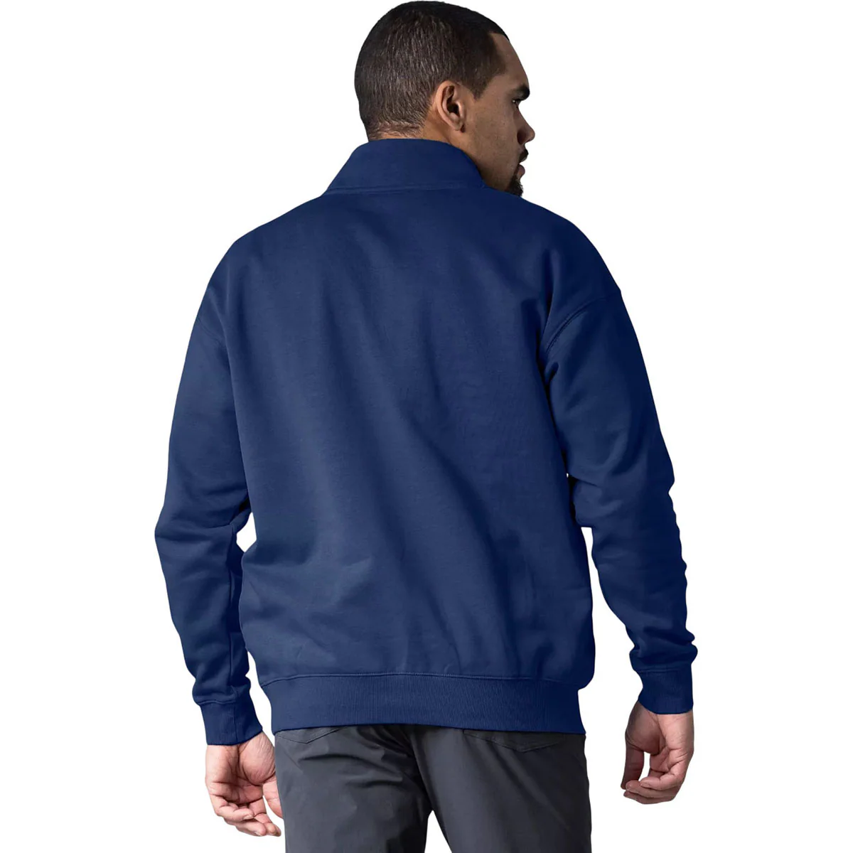 Levelwear Navy Murray Mockneck Pullover - Image 5