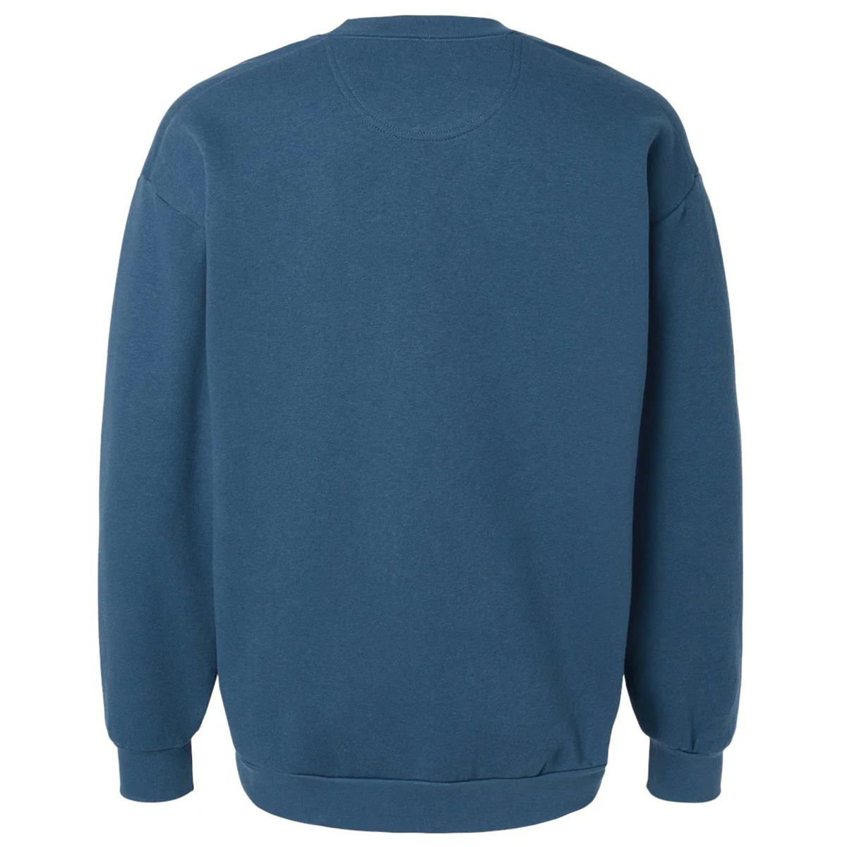 American Apparel Unisex Sea Blue ReFlex Fleece Crewneck Sweatshirt - Image 2